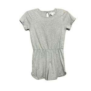 Melrose And Market Romper Keyhole Back Short Sleeve Elastic Waist L/10/12 NWOT